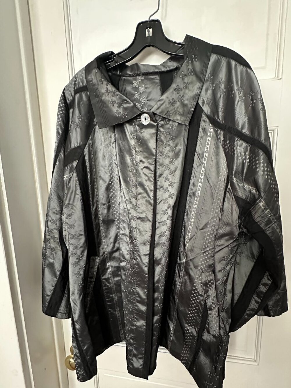 Lightweight Heydari Gunmetal Jacket L-XL